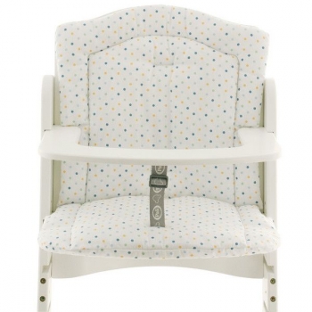 Мягкая вставка PVC для стульчика Pali Pappy-Re — Polka dot Blue