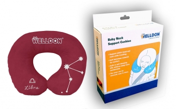 Подушка-валик для шеи Welldon — red