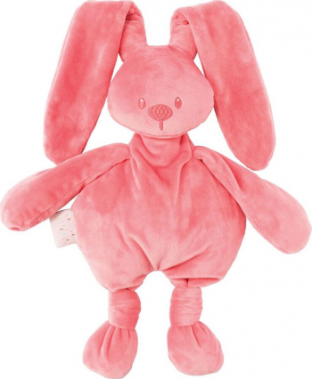 Игрушка мягкая Nattou Soft toy Lapidou Кролик — coral 878227