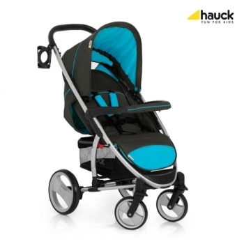 Прогулочная коляска Hauck Malibu XL — stone/aqua