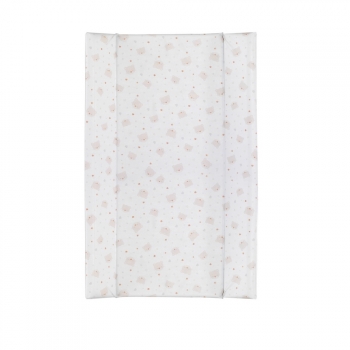 Пластиковый матрасик на пеленальный комод Micuna PL-622 — Beige Bears and Hearts