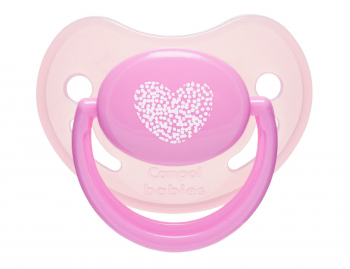 Пустышка Canpol Pastelove анатомич., силик., 6-18 мес., арт. 22/420 — розовый