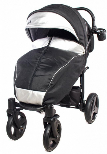 Прогулочная коляска Lepre Rally с сумкой для мамы — 16