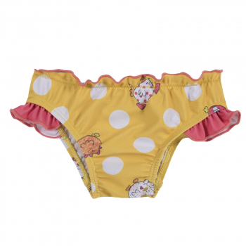 Плавки Chicco, принт цыплята (жёлто-белый горох)