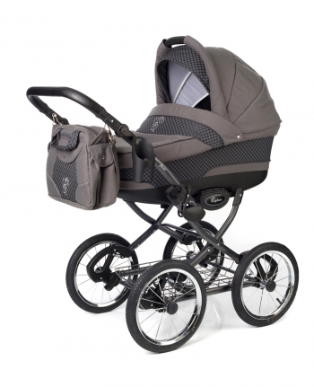 Коляска для новорожденных Esspero Classic (шасси Graphite) — Carbon