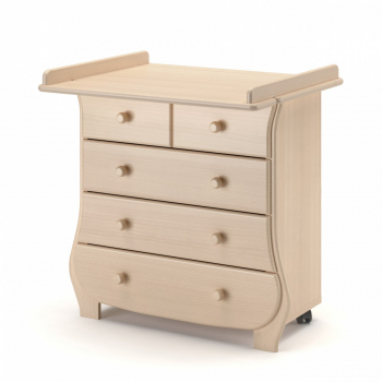 Пеленальный комод Gandilyan (Гандылян) Александра — Выбеленный бук
