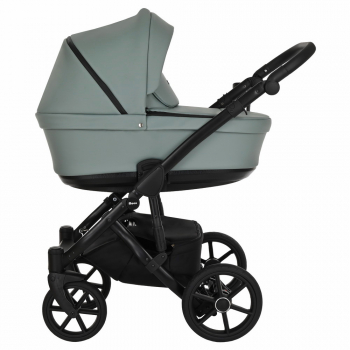 Коляска 2 в 1 PITUSO Moon Кожа — Turquoise