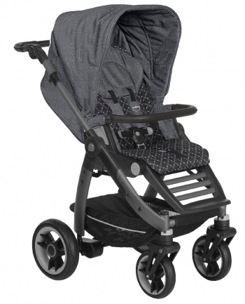 Прогулочная коляска Teutonia Cosmo V4 (шасси Graphite) — 6040-6160 Marble-Twinkle