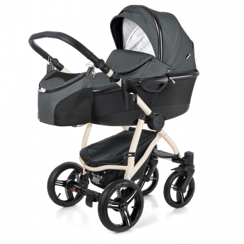 Коляска для новорожденных Esspero Newborn Lux Alu (шасси Beige) — Onyx