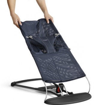 Чехол для шезлонга BabyBjorn "Bliss Mesh" [ art. 0120 ] — 03 / Темно-синий