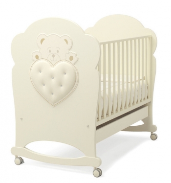 Детская кроватка Erbesi Elite — слоновая кость