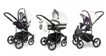 Коляска 3 в 1 Esspero Magic Pro (шасси Graphite) — Grey