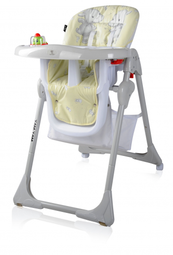 Стульчики для кормления LORELLI Yam Yam — Желтый / Yellow Happy Hippo 1924
