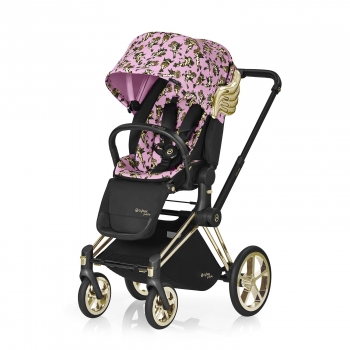 Прогулочная коляска Cybex Priam by Jeremy Scott Cherubs — Cherubs Pink