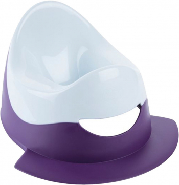 Горшок с подножкой Bebe Confort 12 - 36 месяцев — белый/фиолетовый