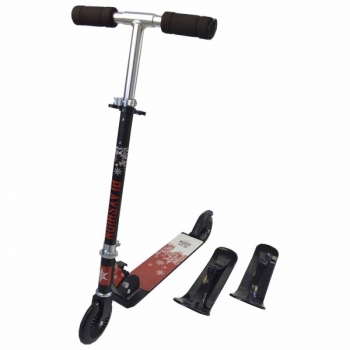 Снегокат+самокат Барс Playshion WS-SX — черный