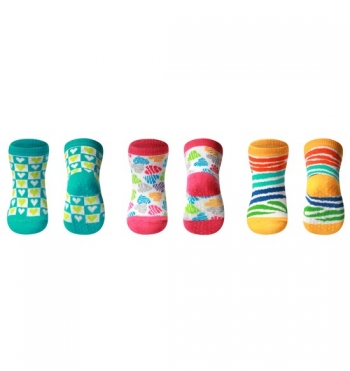 Носки из хлопка BabyOno Dream антискользящие 6+