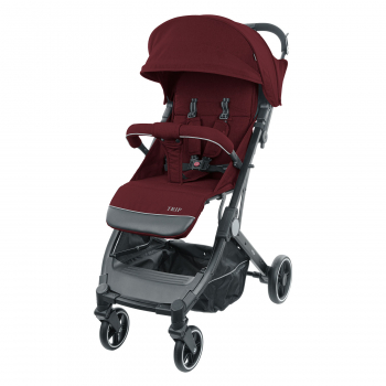 Прогулочная коляска INDIGO TRIP — бордовый