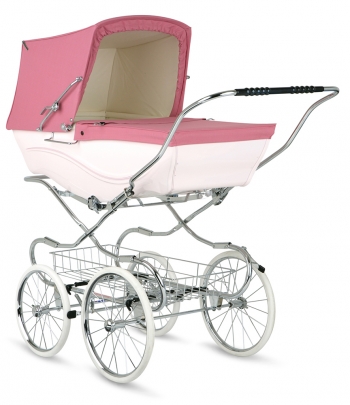 Коляска для новорожденных Silver Cross Kensington — Pink