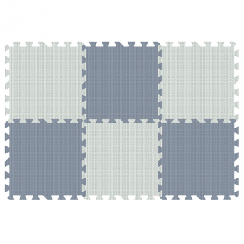 Коврик-пазл 12" 15 мм 6 плит - NT Funkids "Симпл-12" — 14