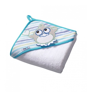 Полотенце BabyOno Soft (100x100 см) — Белый