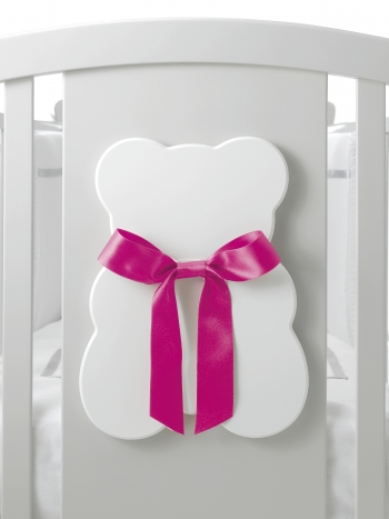 Пеленальный комод с ванночкой Erbesi Bubu Fiocco — Fuchsia