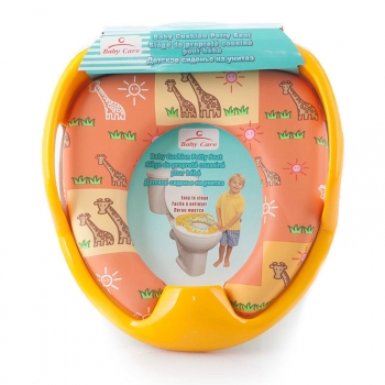 Сиденье для унитаза Baby Care c ручками детское РМ 2399 — Жёлтый