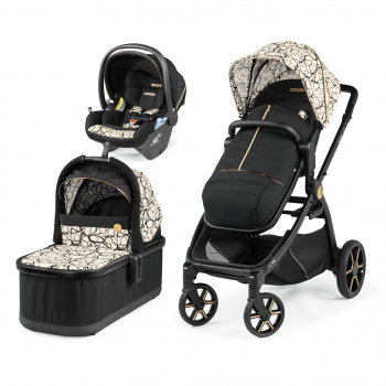 Коляска 3 в 1 Peg Perego Ypsi Lounge Modular — Graphic Gold