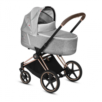 Коляска для новорожденных Cybex Priam III Koi — Rosegold
