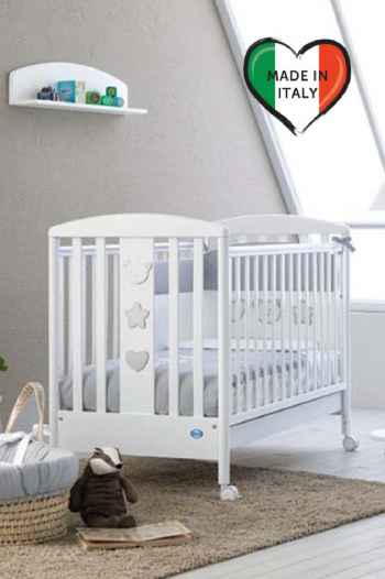 Детская кроватка Pali Merlino (Birillo) — Белый