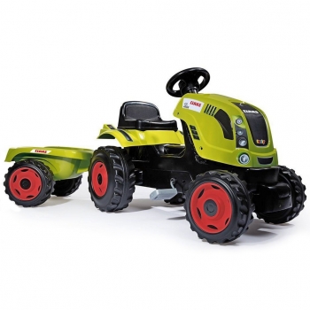Трактор педальный Smoby XL с прицепом — CLAAS