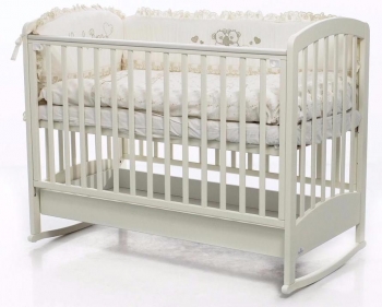 Кровать Fiorellino Zolly 120x60 — Слоновая кость