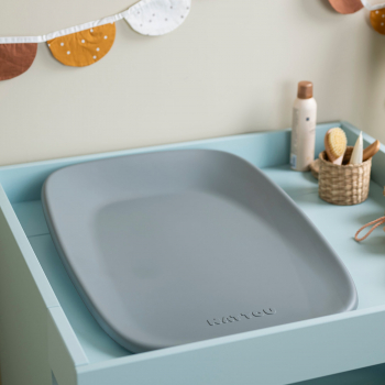 Подложка Nattou пеленальная 70х50х10 см — grey