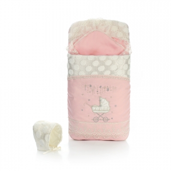 Конверт на выписку Eco Line Люлька — Pink