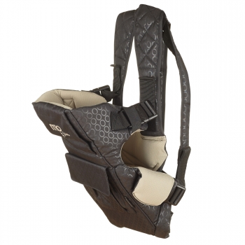 Рюкзак-кенгуру Bebe Due Mio Galaxy — Black