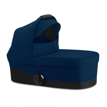 Спальный блок Cybex Carry Cot S Lux — Navy Blue с дождевиком