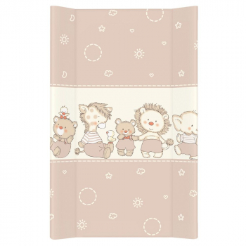 Пеленальный матрасик Ceba Baby Comfort 80 см без изголовья на кровать 125x65 см W-212 — Ducklings brown