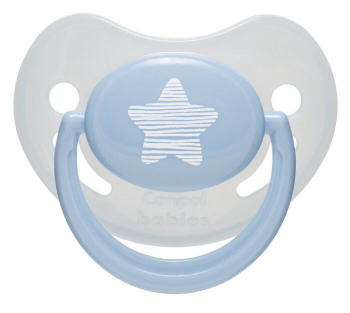 Пустышка Canpol Pastelove анатомич., силик., 6-18 мес., арт. 22/420 — голубой