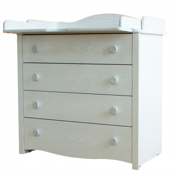 Пеленальный комод Красная звезда (Можга) С 562 — Античный белый