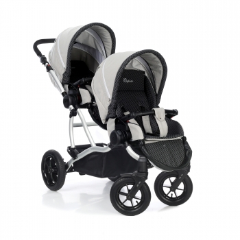 Коляска для двойни Esspero Duetto (шасси Grey) — Light Chek