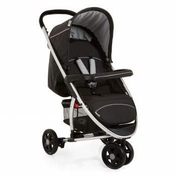 Прогулочная коляска Hauck MIAMI 3 — caviar/silver