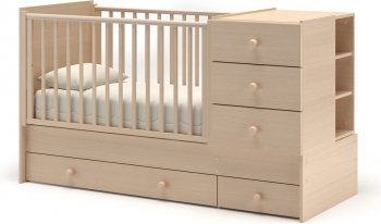 Детская кроватка Gandilyan (Гандылян) Тереза — выбеленный бук