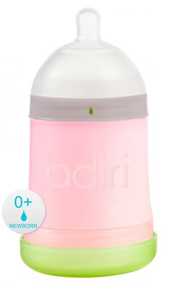 Бутылочка Adiri NxGen Newborn (0-3 мес., 163 ml) — Pink