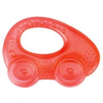 Прорезыватель водный охлаждающий Canpol "Автомобиль" арт. 2/207, 0+ мес. — красный