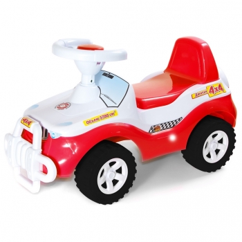 Каталка машинка RT Джипик с клаксоном — красная