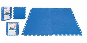 Игровой коврик 4-х секционный Pilsan Eva Play Ma — Синий