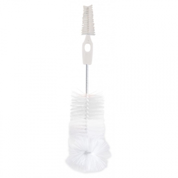 Ершик для мытья бутылочек и сосок Canpol арт. 2/413, крючок — белый