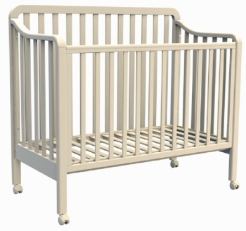 Кровать 120х60 Fiorellino Nika — Слоновая кость