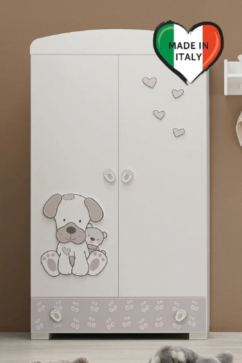 Шкаф Erbesi Jack  — Белый/Песочный