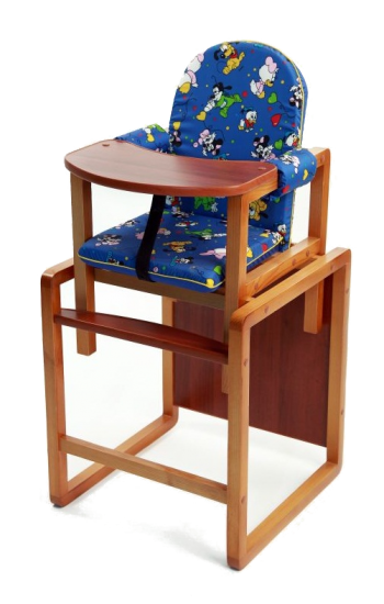 Стульчик для кормления Farfello "Ксения" — синий